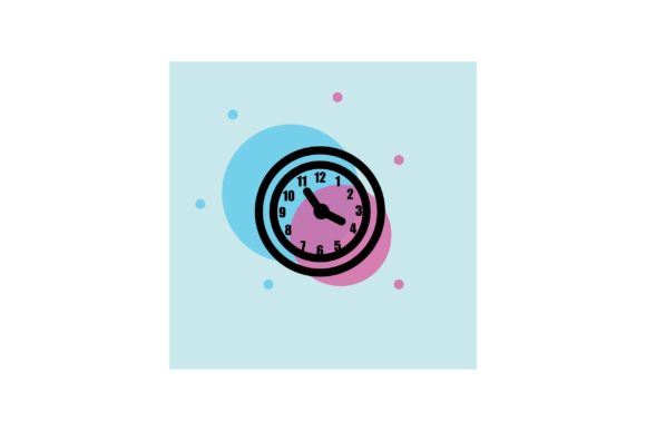 Integrating Flat Icon - Education Clock into Professional Design Workflows