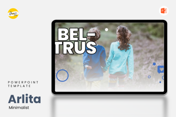 Maximizing Professional Impact with the Bel Trust Blue Color PowerPoint Template