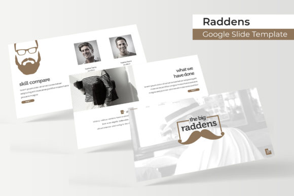 Raddens Google Slide Template: Design & Features
