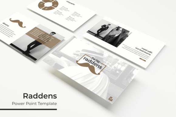 Raddens Power Point Template: 150 Slides for Impact